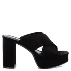 XTI - Sandalia Mujer Negro