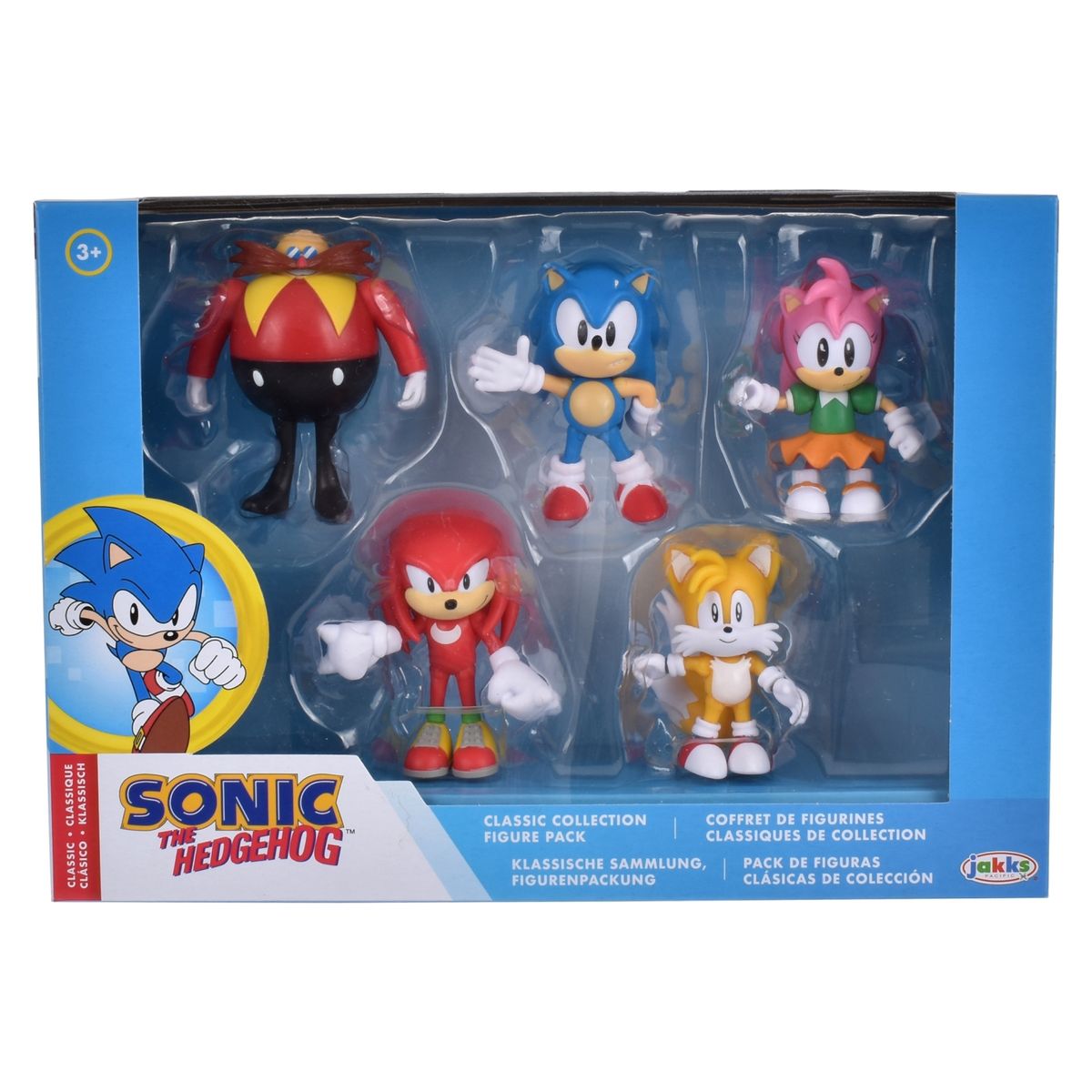 SONIC - Pack 5 Figuras De 6 Cms Sonic