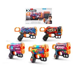 X SHOT - Lanza Dardos Menace Skins 8 Dardos