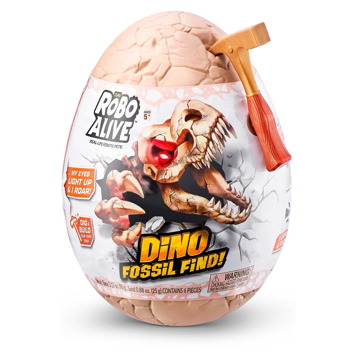 ZURU - Huevo Con Esqueleto De Dinosaurio Zuru