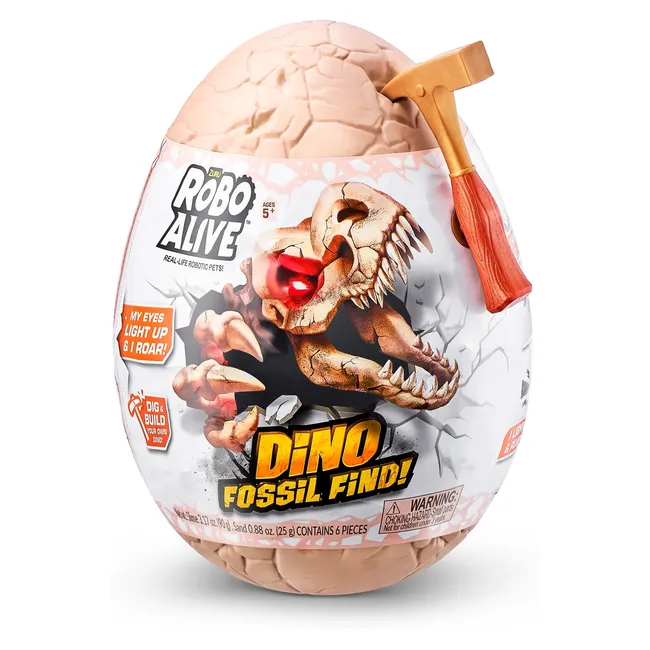 ZURU - Huevo Con Esqueleto De Dinosaurio Zuru