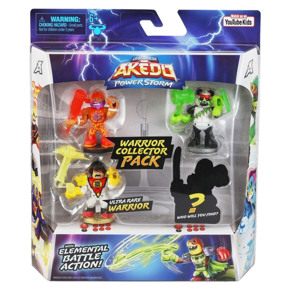 AKEDO - Set De 4 Guerreros Akedo (Surtidos)