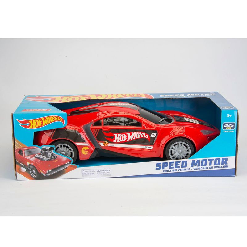 HOT WHEELS - Vehículo Friction Speed Motor 42Cm Ass2 Hot Wheels