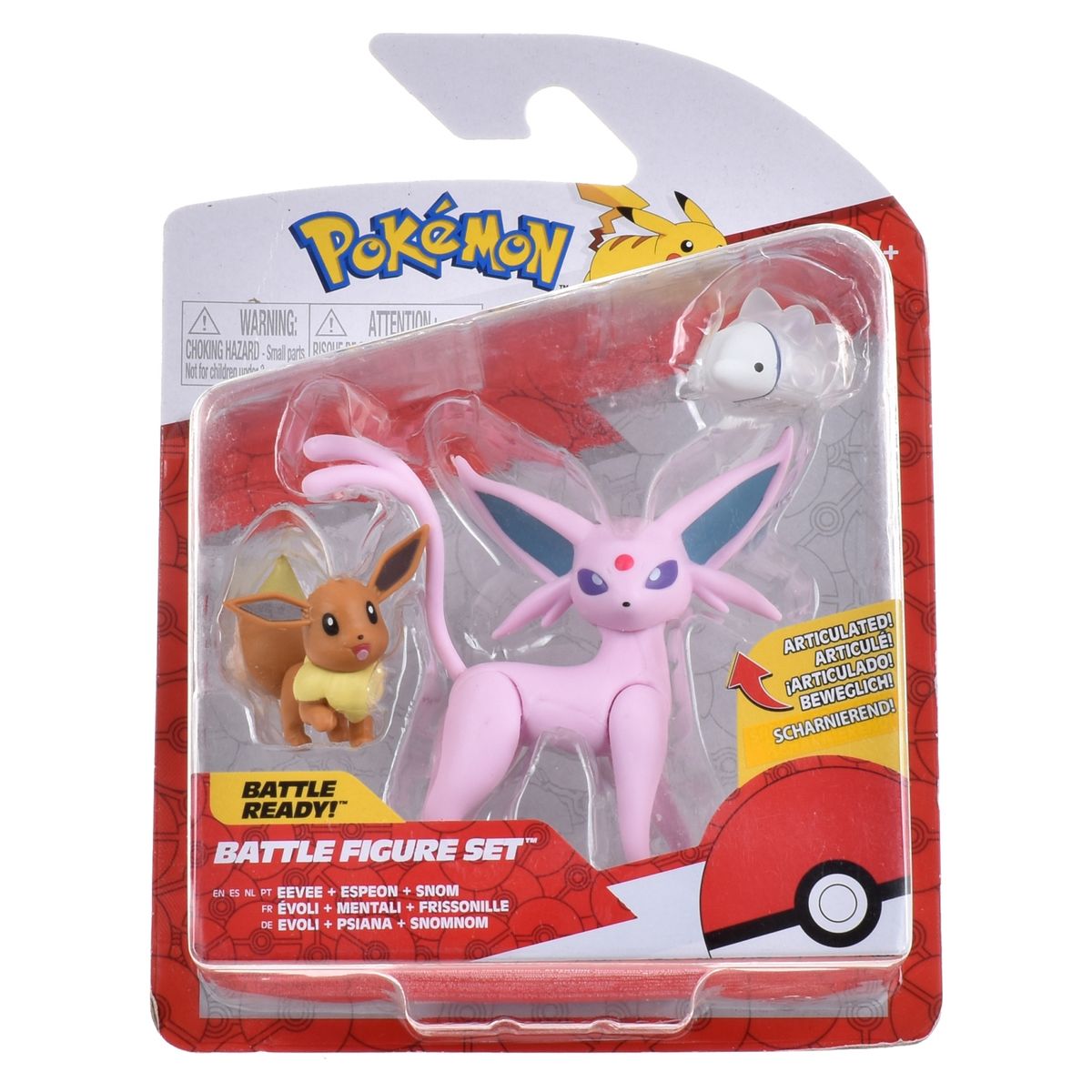 POKEMON - Pokémon Pack Figura Eevee 1 Snom Espeon