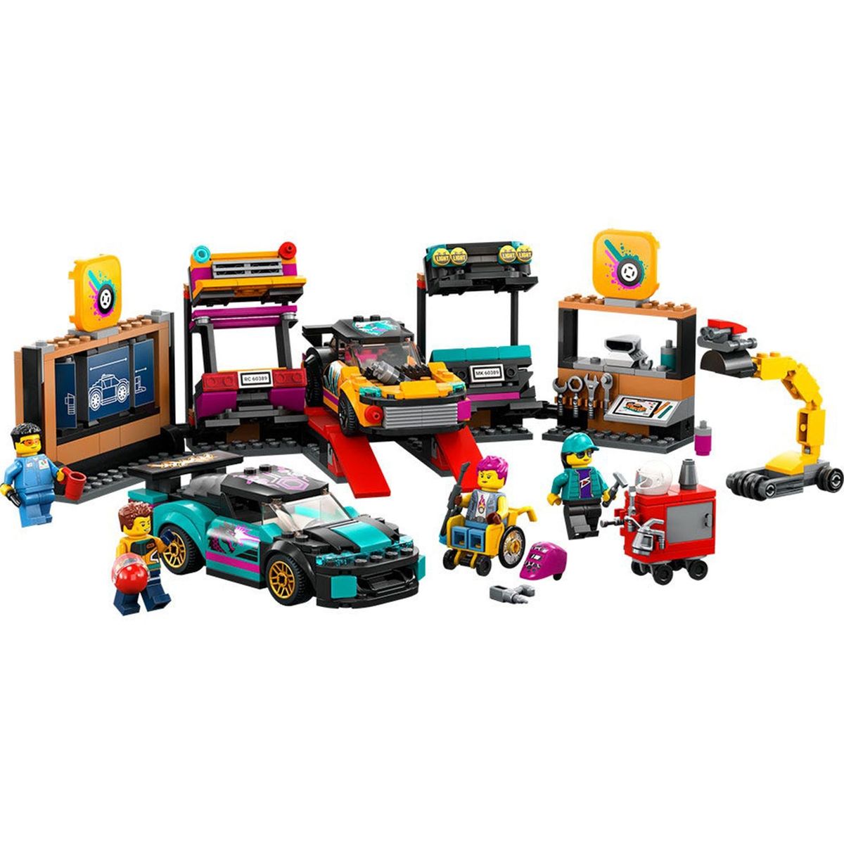 LEGO - Taller Mecanico Tuneado Lego