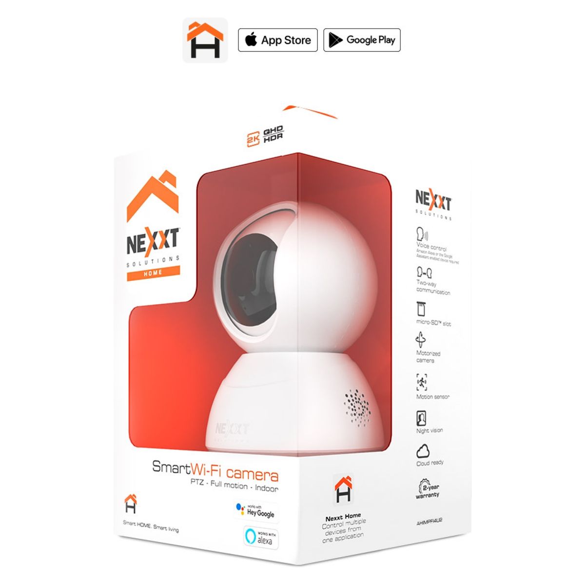 NEXXT SOLUTIONS - Camara de Seguridad PTZ 2K Solutions Nexxt