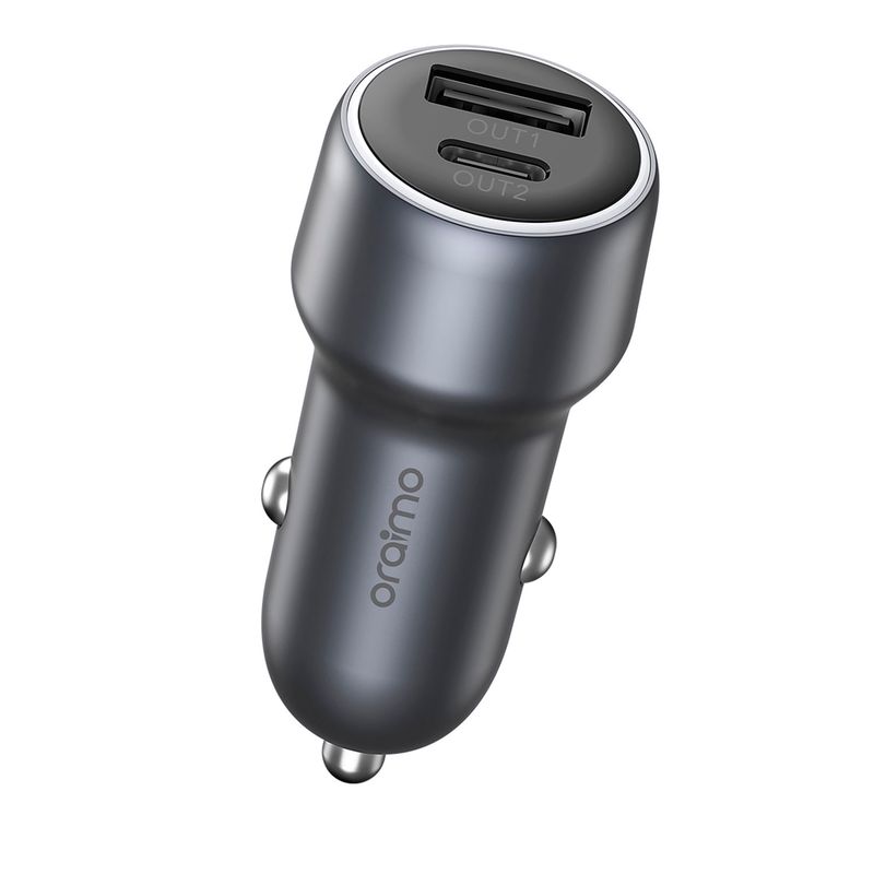 ORAIMO - Cargador Auto Entradas Usb A Y Tipo C 38W Oraimo