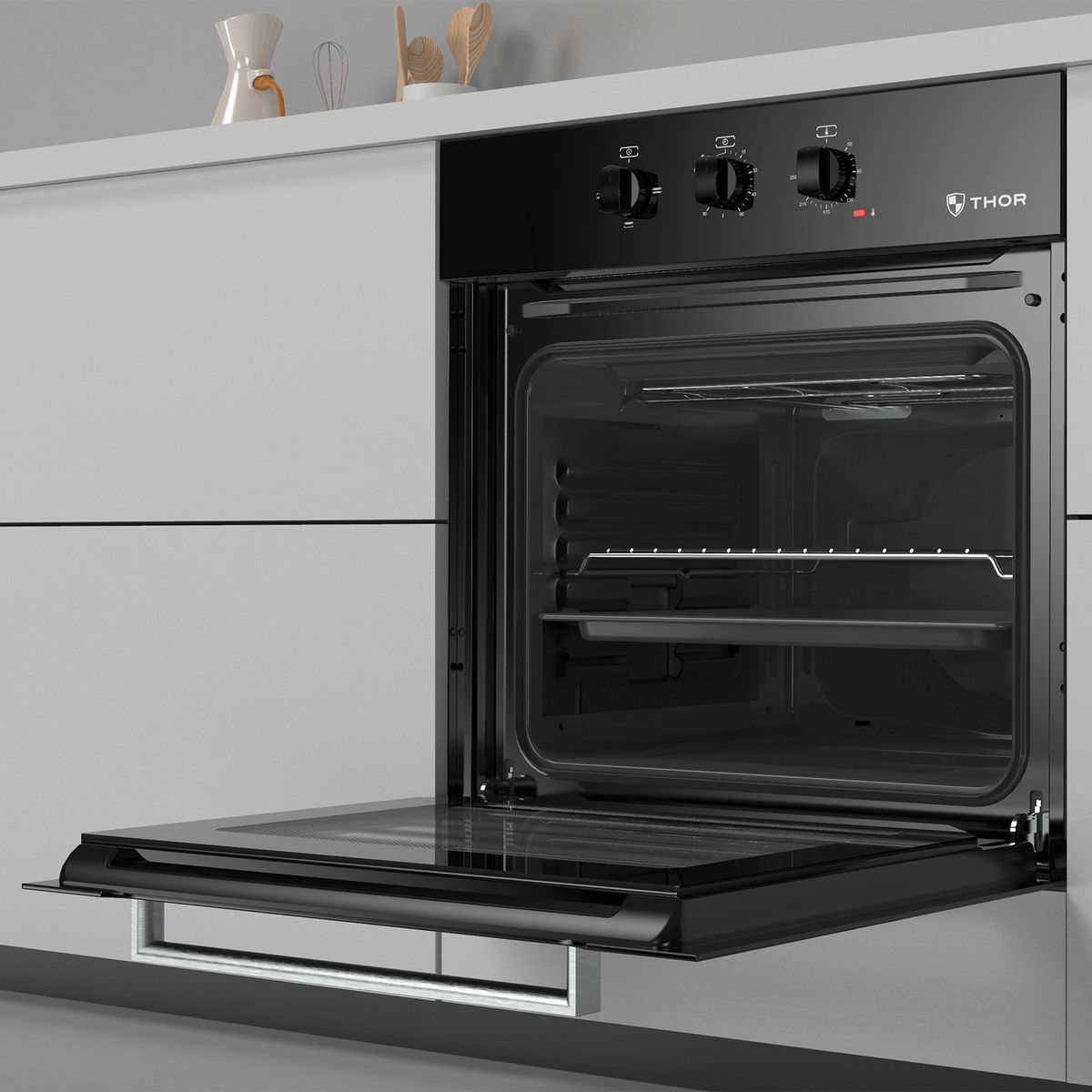 TEKA - Horno Eléctrico Análogo Thor To-53 Bk Teka