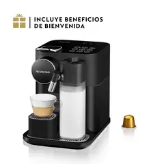 NESPRESSO - Cafetera con Cápsula Gran Lattissima Negra