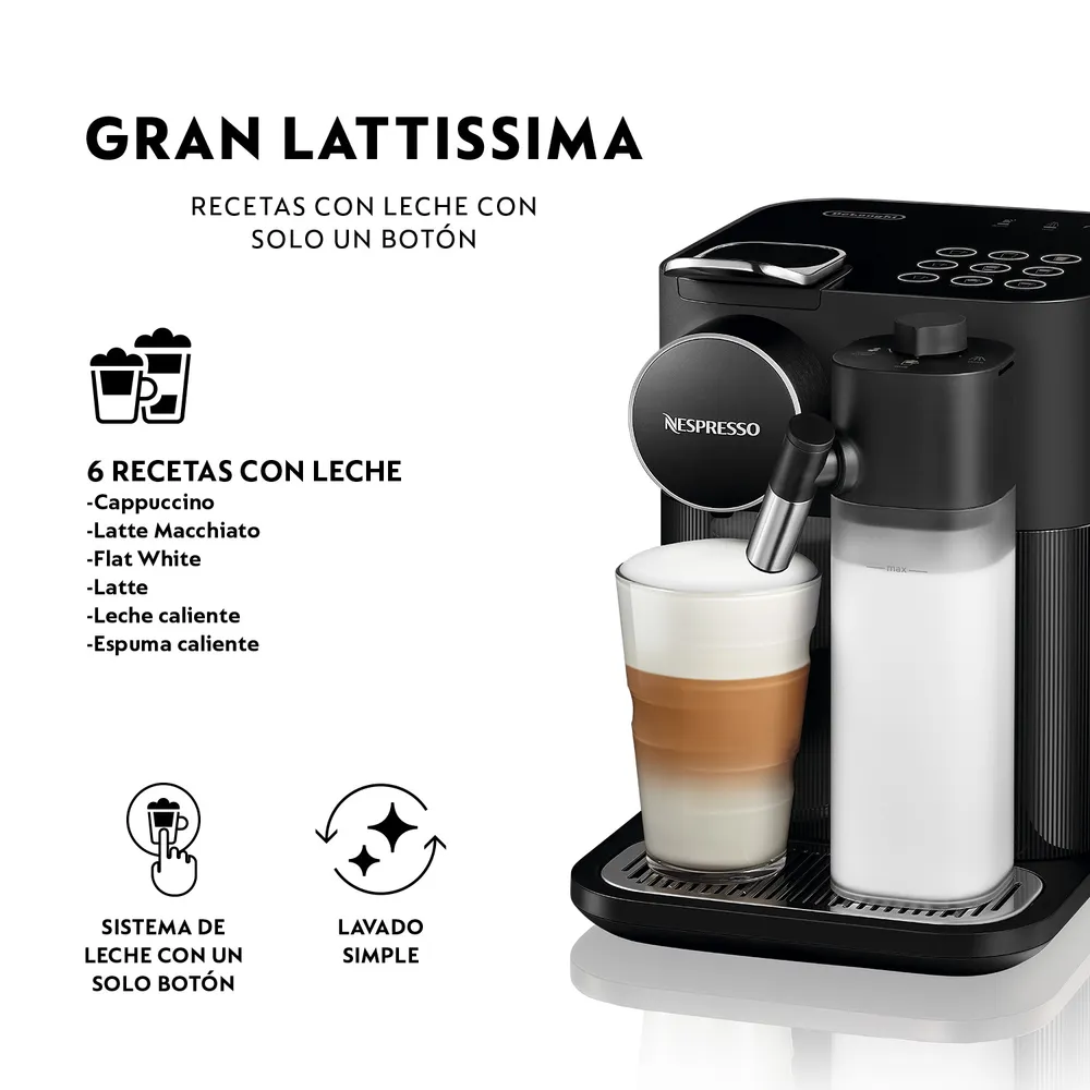 Nespresso Gran Lattissima Negro, foto 4