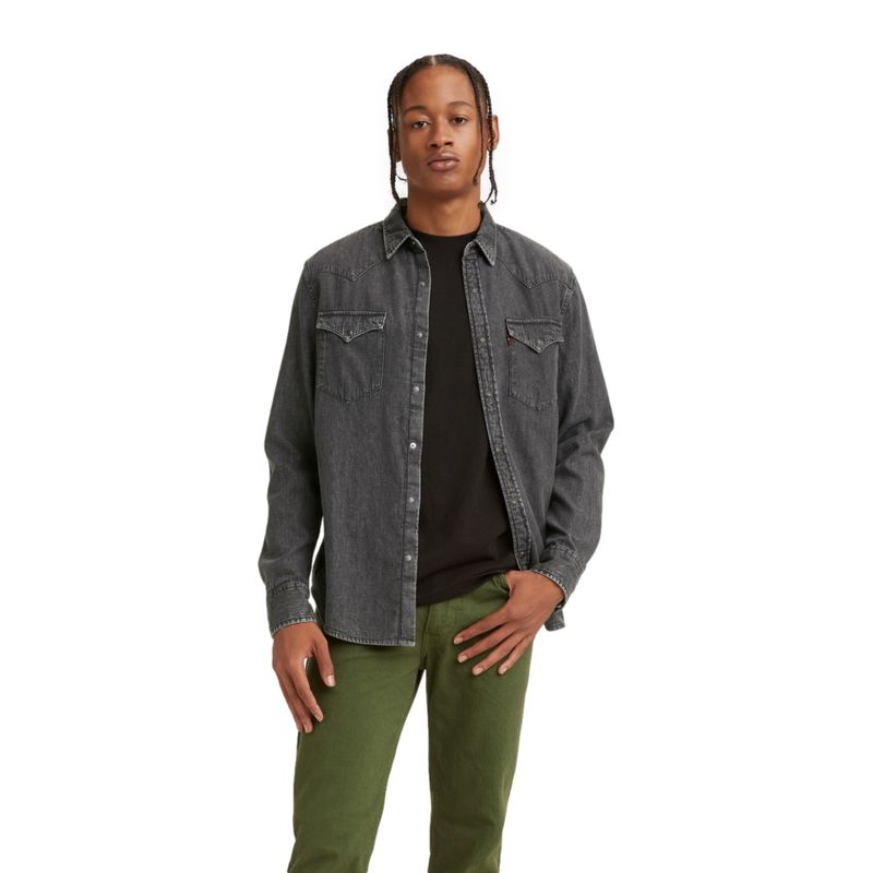 LEVIS - Camisa Denim Manga Larga Algodón Hombre Levis