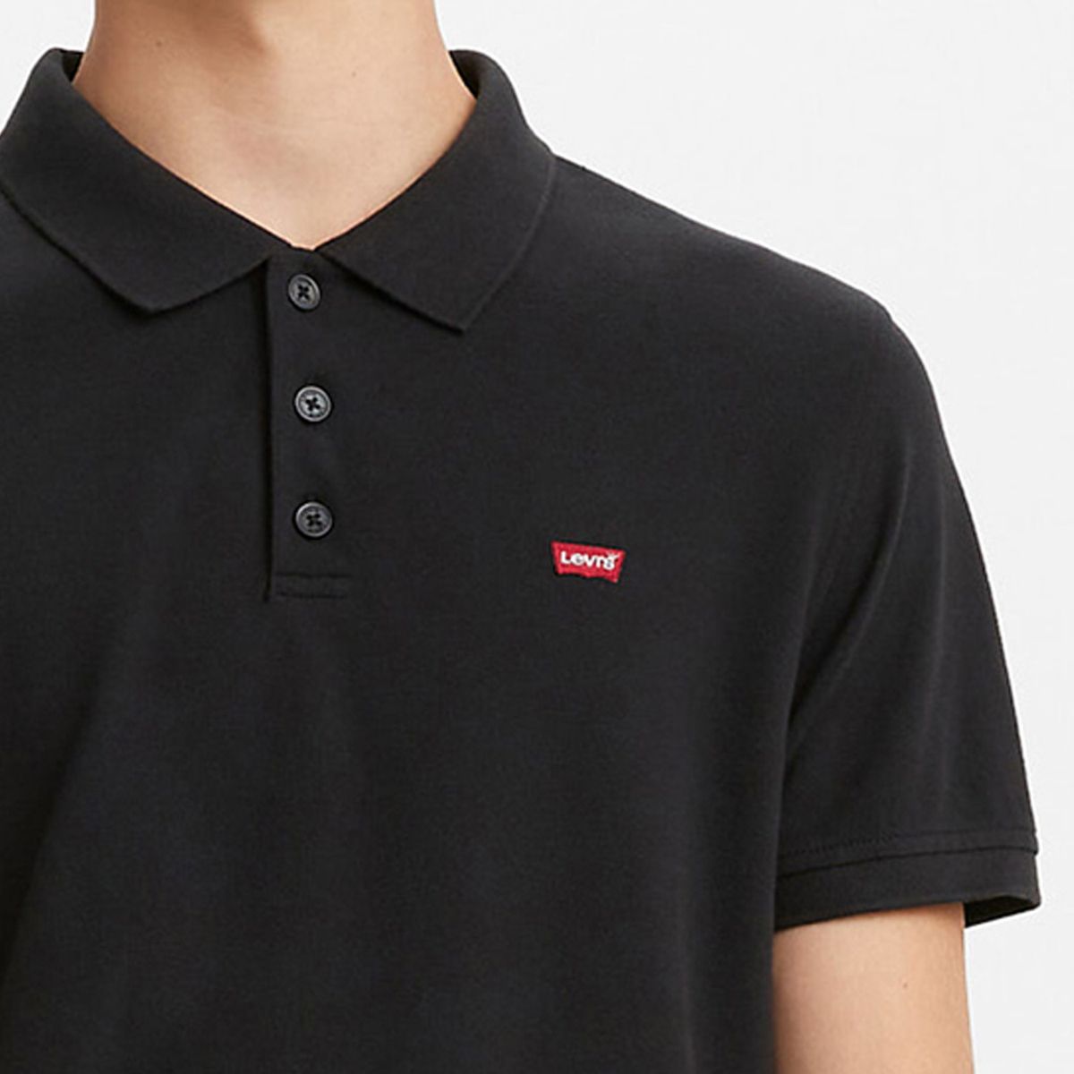 LEVIS - Polera Hombre Manga Corta Negro Levis