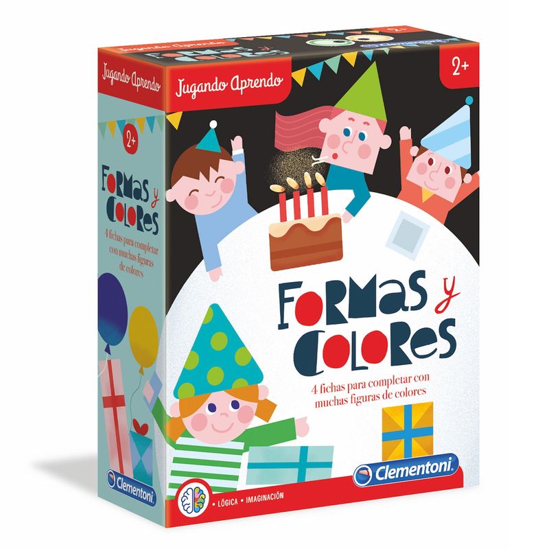 CLEMENTONI - Juego Didáctico Formas Y Colores Clementoni