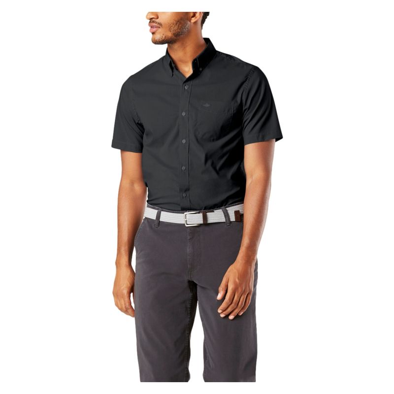 DOCKERS - Camisa Casual Manga Corta Algodón Easy Iron Hombre Dockers