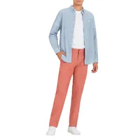 Camisa Casual Manga Larga Algodón Easy Iron Hombre