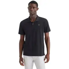 DOCKERS - Polera Pique Manga Corta Algodón Hombre