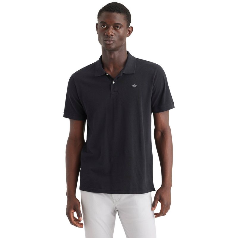 DOCKERS - Polera Pique Manga Corta Algodón Hombre Dockers