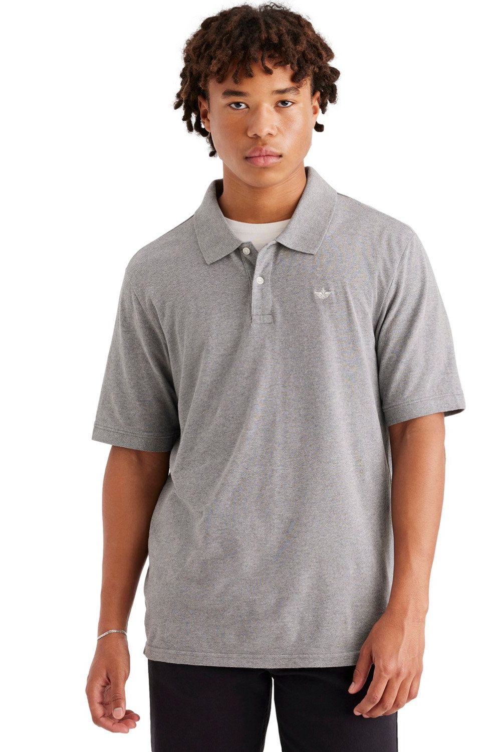 DOCKERS - Polera Pique Manga Corta Algodón Hombre Dockers