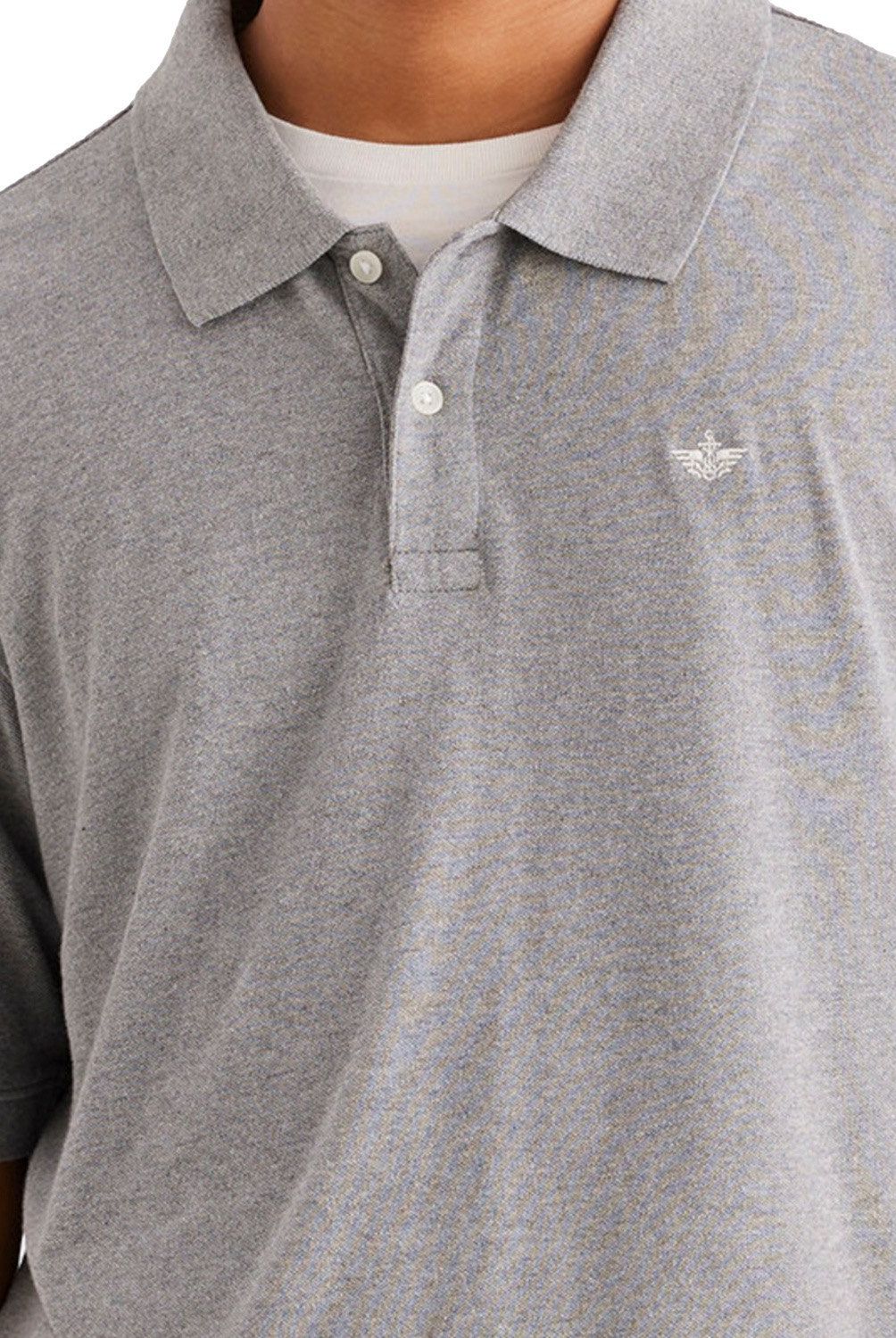 DOCKERS - Polera Pique Manga Corta Algodón Hombre Dockers