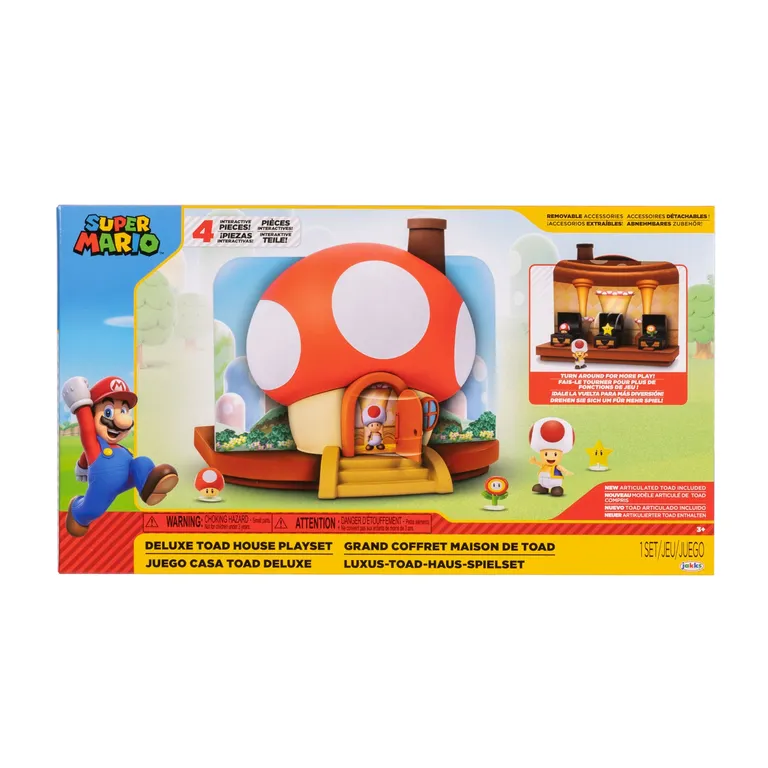 2.5 Dlx Casa De Toad Playset
