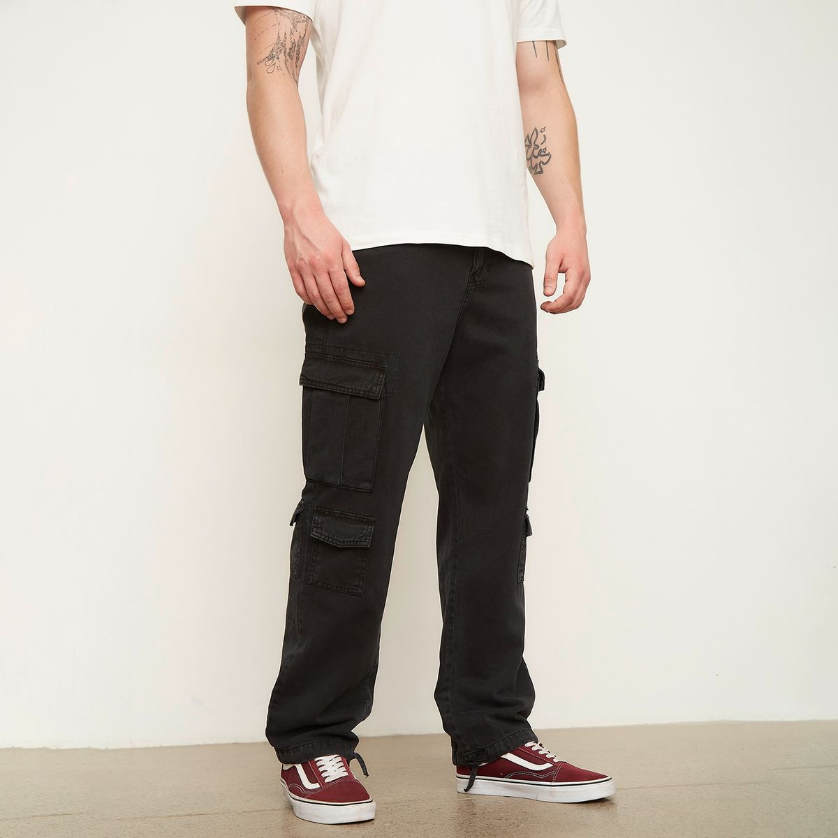 AMERICANINO - Jeans Cargo Fit Hombre Americanino
