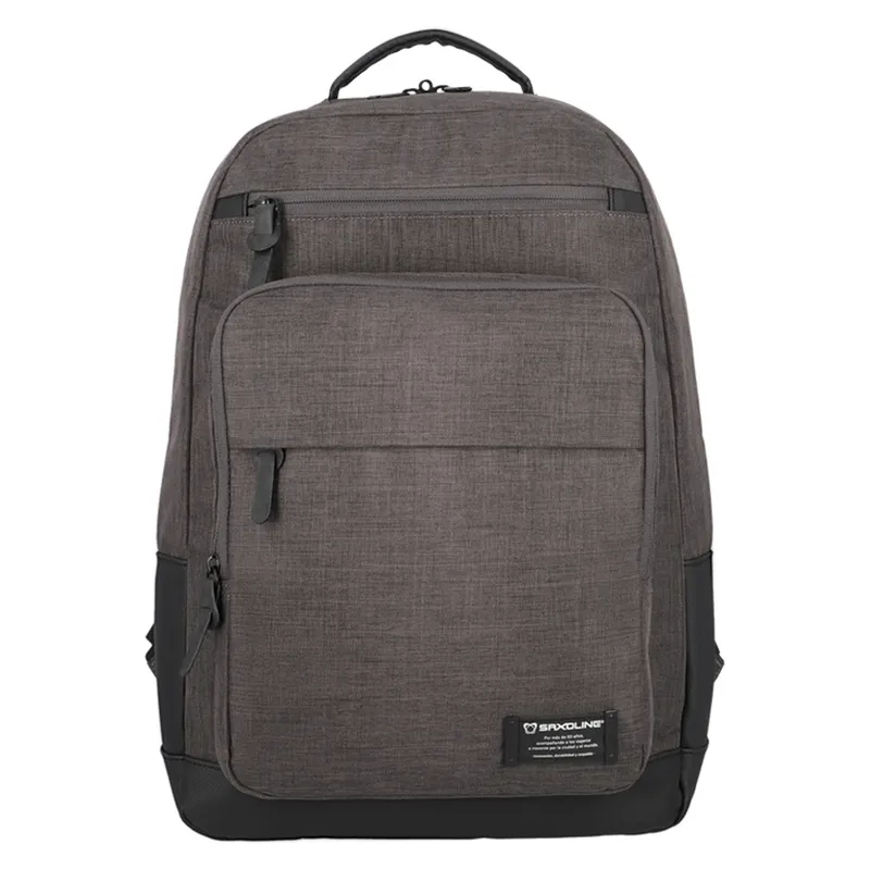 SAXOLINE - Bolso Tecno Backpack City 3Sx Gris Saxoline
