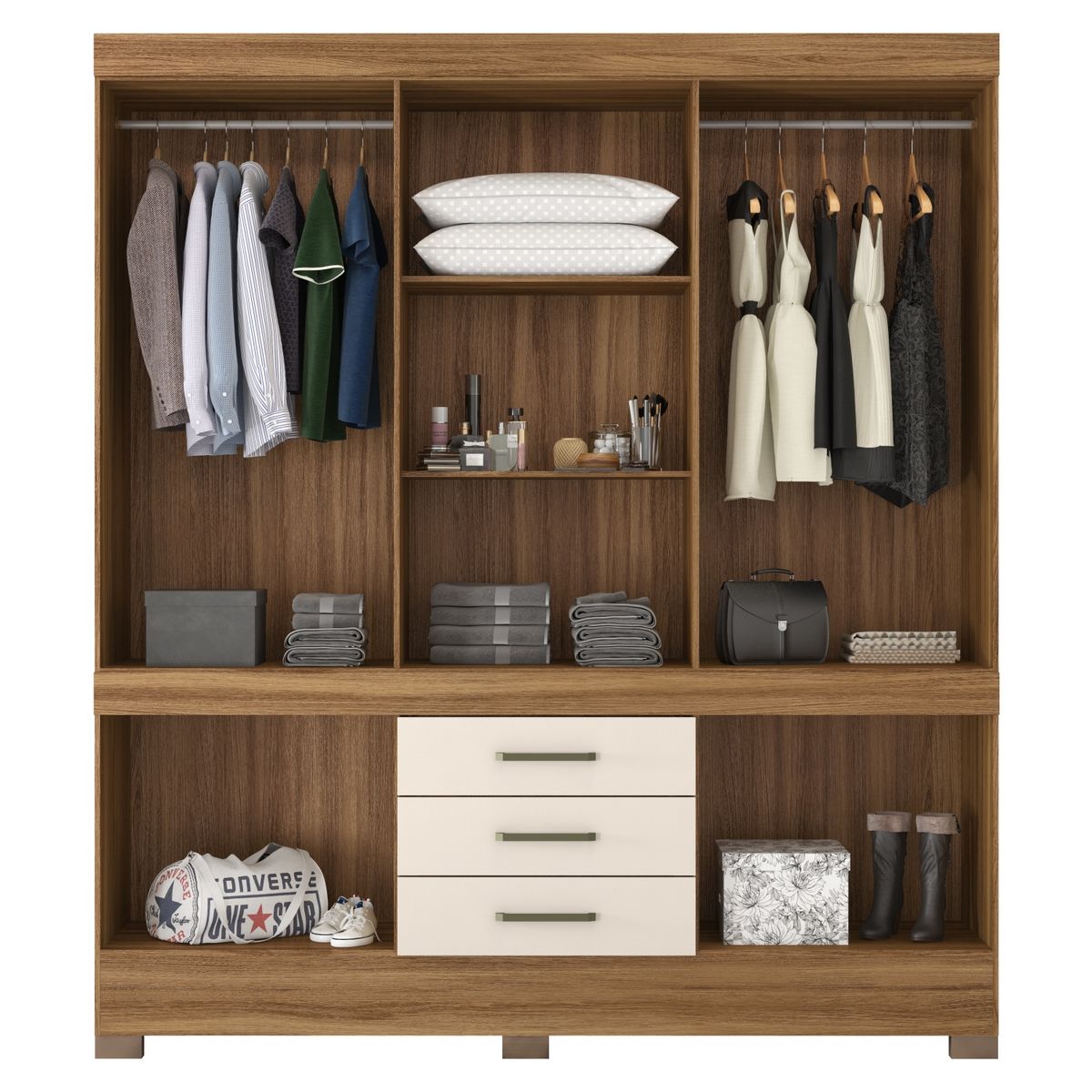 DI PORETTI - Clóset 10 Puertas 3 Cajones New Murado Di Poretti