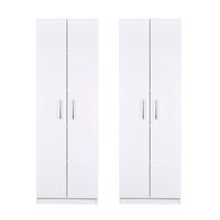 Combo 2 Despensero 2 Puertas Blanco