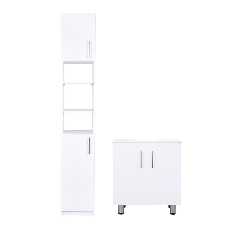 CIC - Combo Vanitorio + Estante Organizador Baño Cic