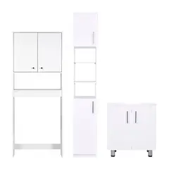 CIC - Combo Estante 2 Puertas + Vanitorio + Estante Organizador