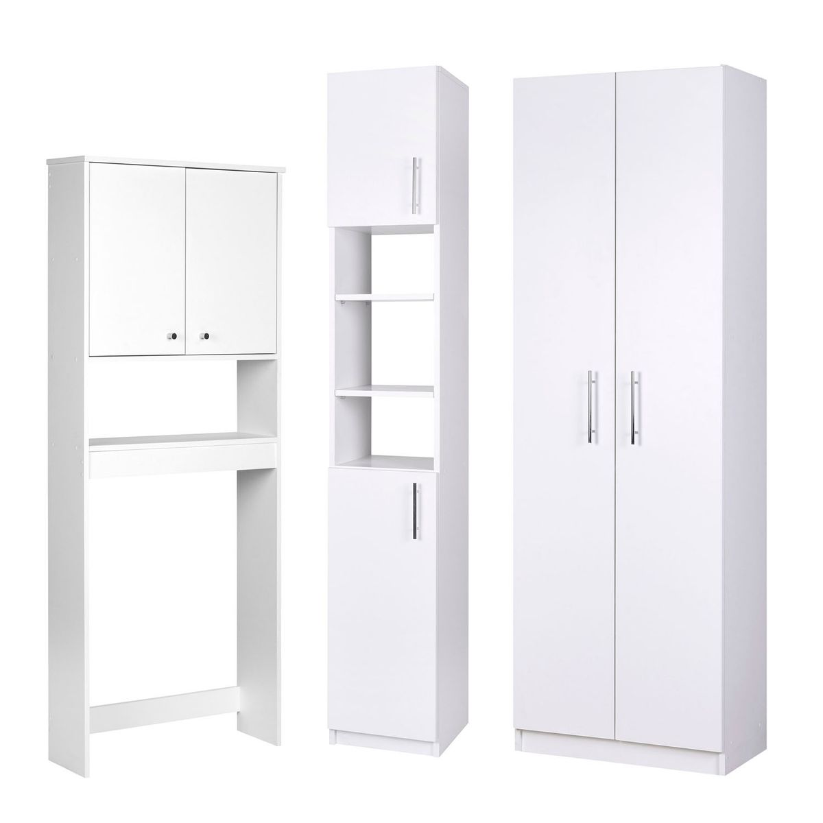 CIC - Combo Estante 2 Puertas + Despensero + Estante Organizador Cic