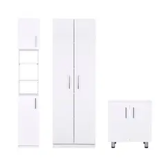 CIC - Badkamer Combo Vanitorio + Despensero + Estante Organizador