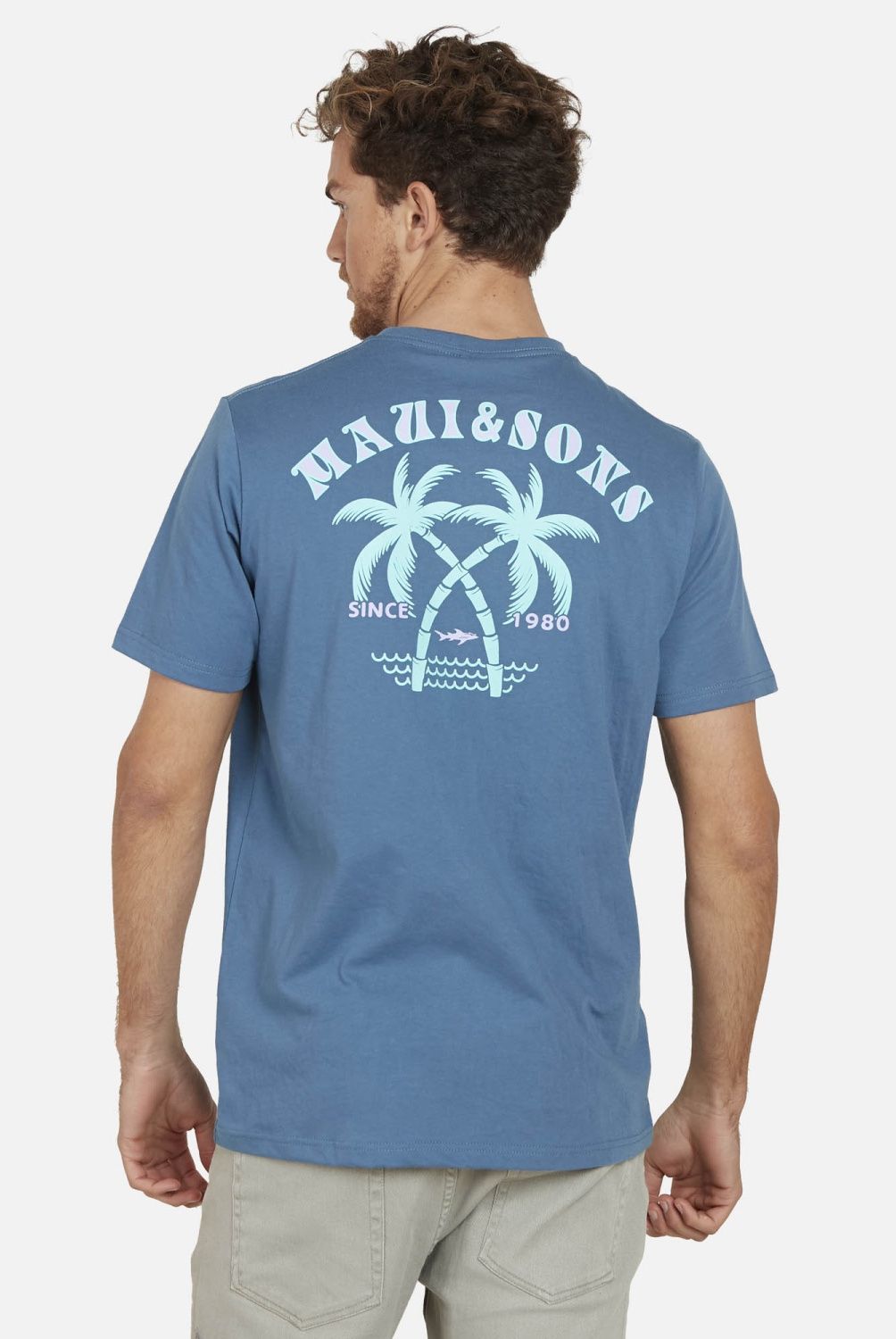 MAUI AND SONS - Polera Manga Corta Algodón Hombre Maui And Sons
