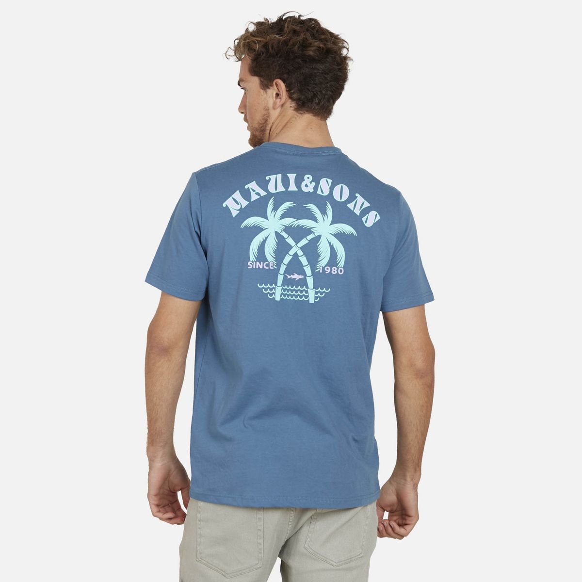 MAUI AND SONS - Polera Manga Corta Algodón Hombre Maui And Sons