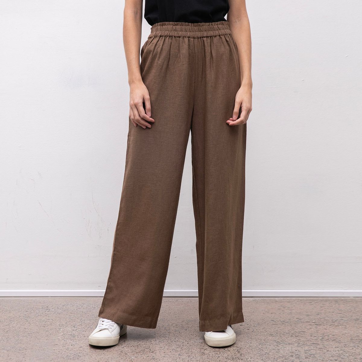 ONLY - Pantalón Lino Mujer Only