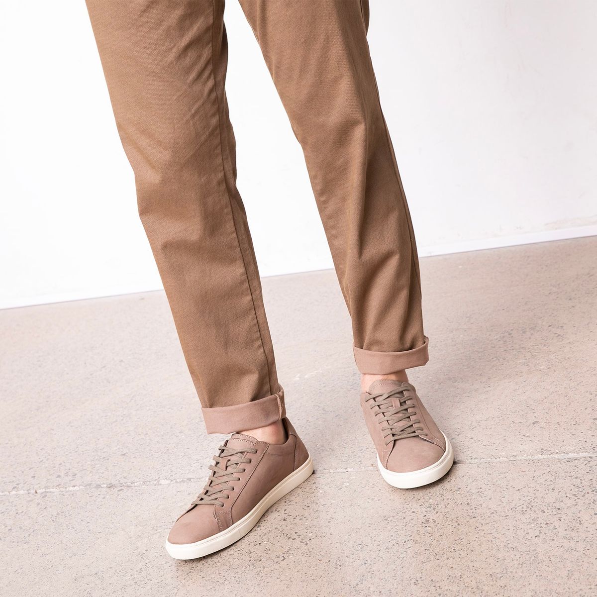 ALDO - Classicspec Zapatilla Urbana Hombre Cuero Beige Aldo