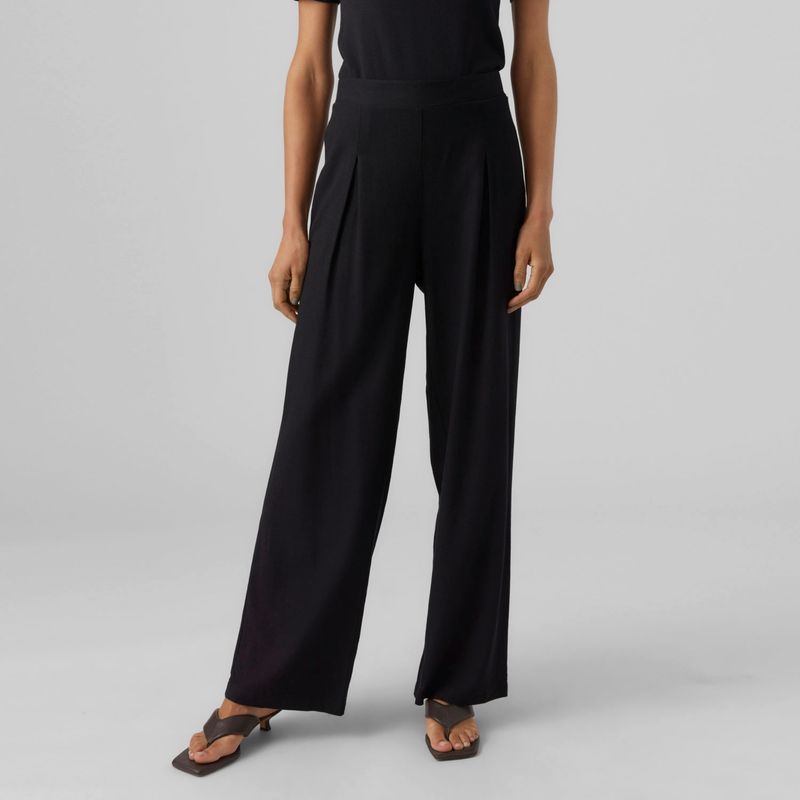 VERO MODA - Pantalón Tiro Alto Mujer Vero Moda