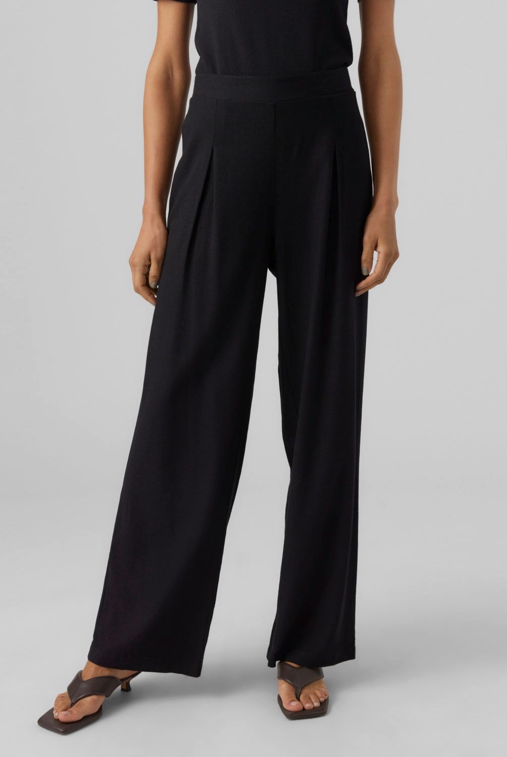 VERO MODA - Pantalón Tiro Alto Mujer Vero Moda