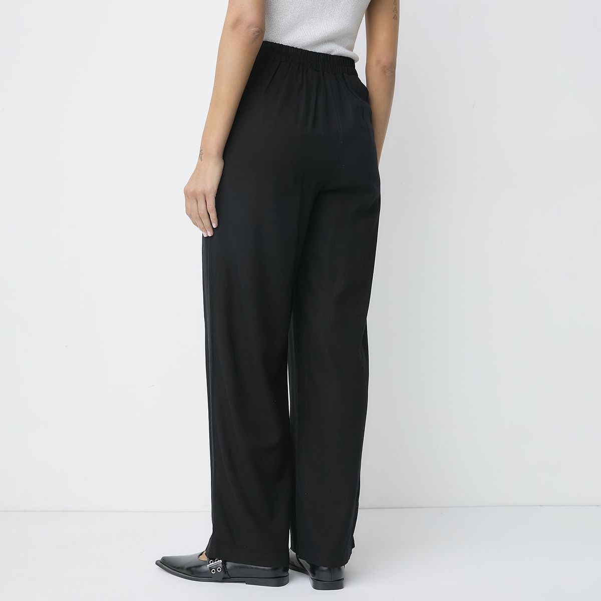 VERO MODA - Pantalón Tiro Alto Mujer Vero Moda