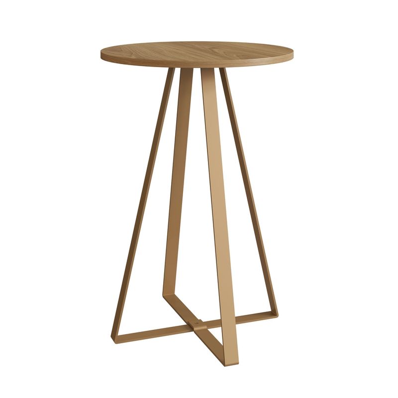 DECOCASA - Set Mesa Lateral 27939+27940 Natural/Dorado Decocasa