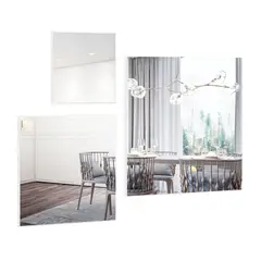 DECOCASA - Set Espejos Es14 Off White