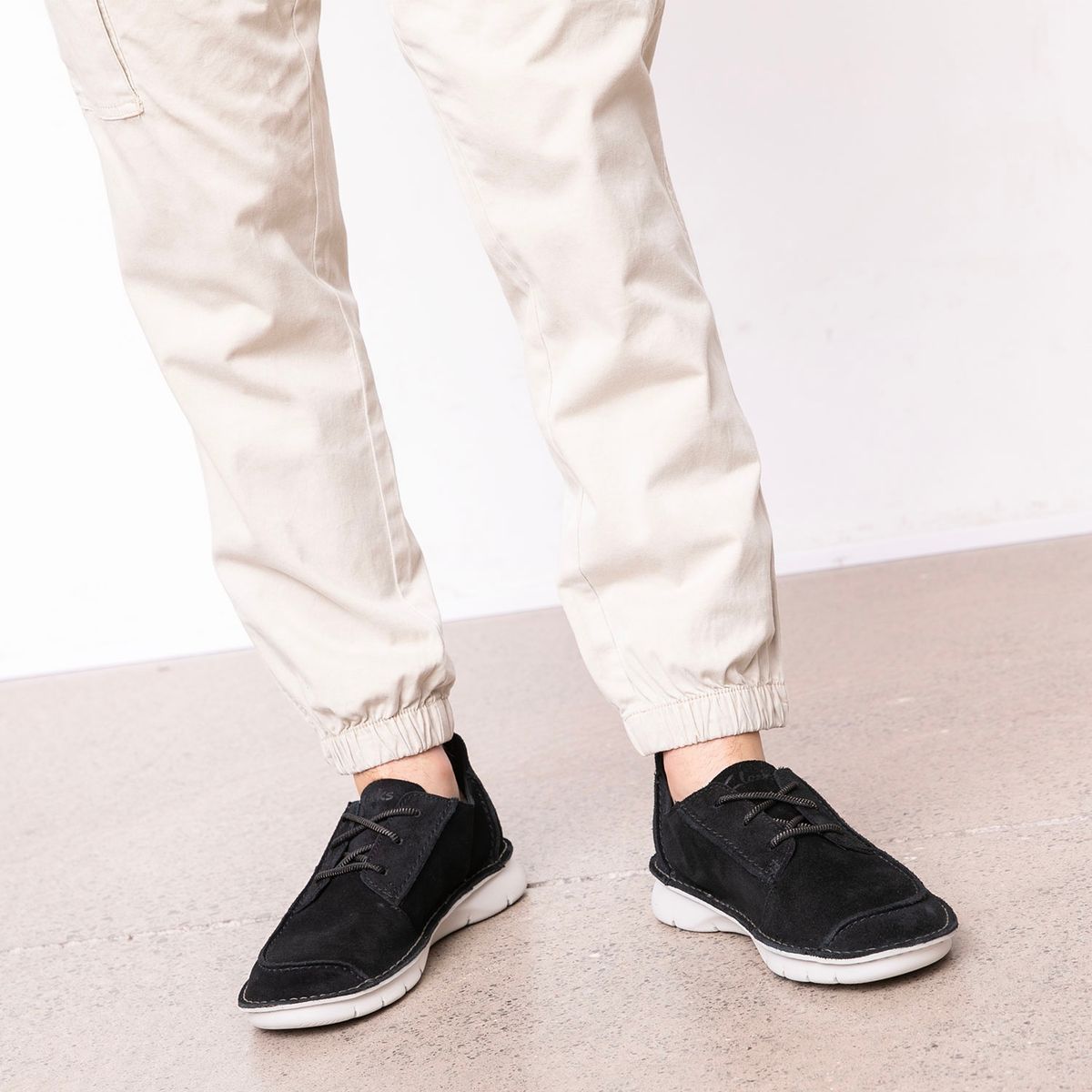 CLARKS - Zapato Casual Hombre Negro Clarks