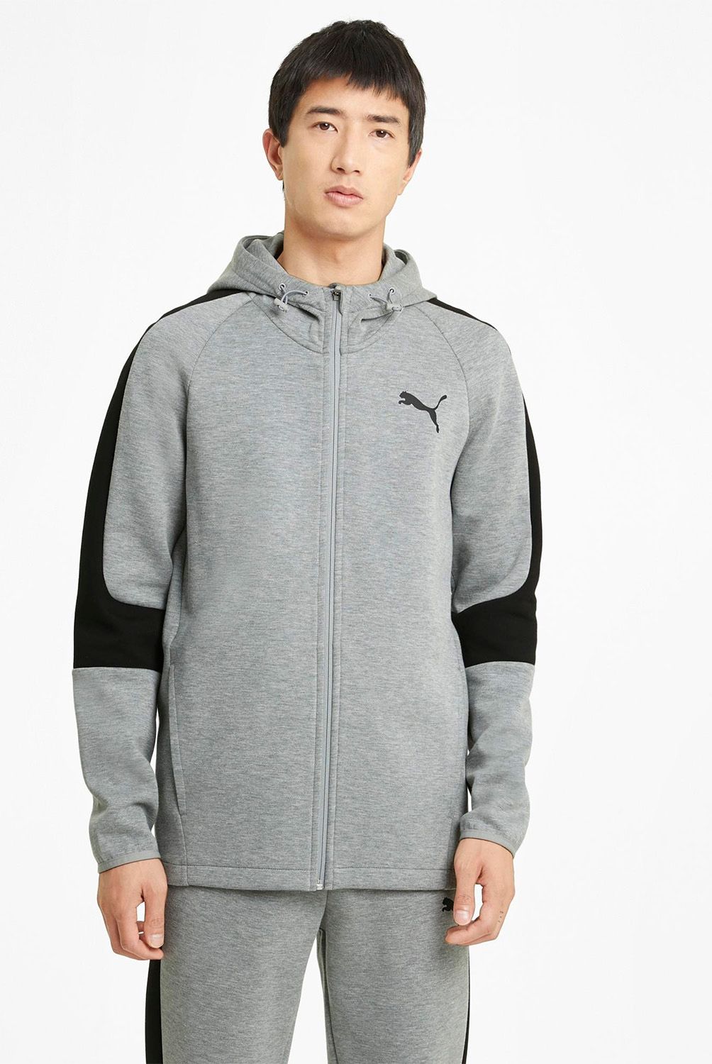 PUMA - Polerón Con Cierre Hombre Puma