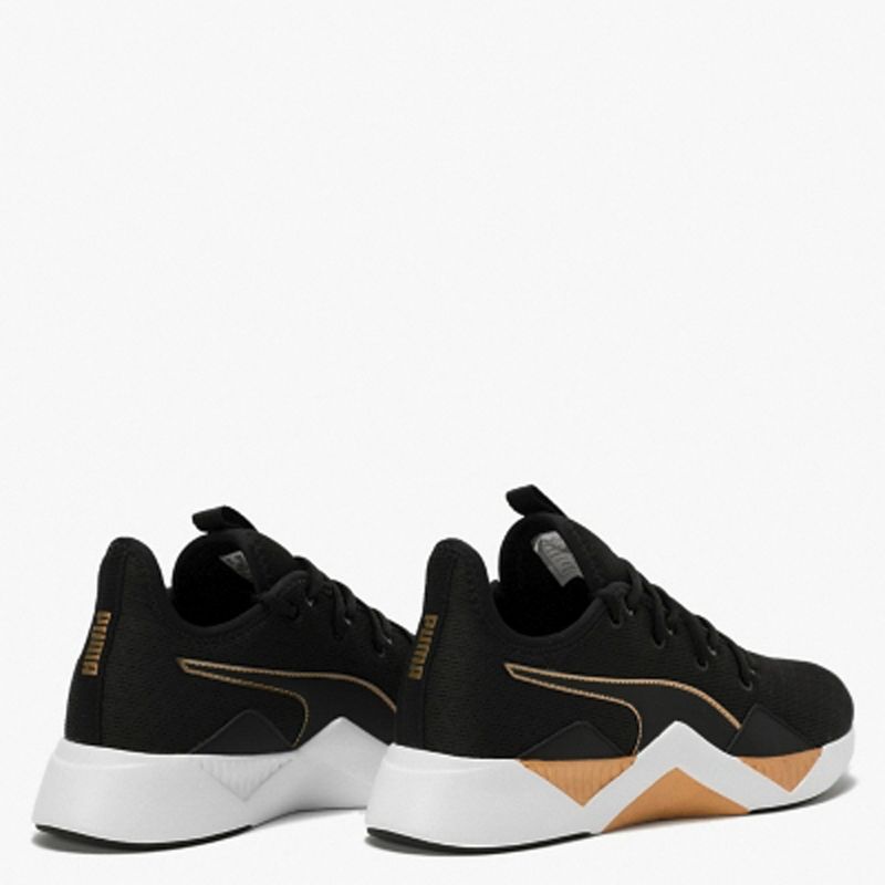 PUMA - Incite Metallic Zapatilla Urbana Mujer Negro Puma