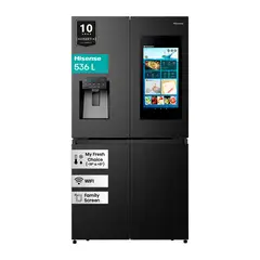 HISENSE - Refrigerador French Door 536 Litros No Frost RQ697HB Negro