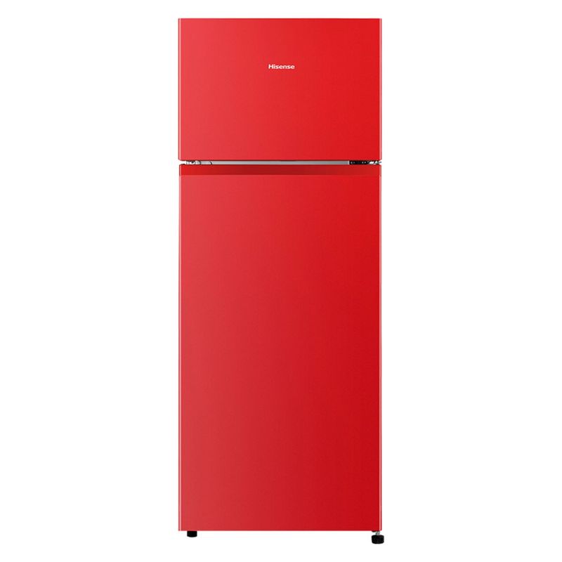 HISENSE - Refrigerador Top Mount 205Lts RT267NR Rojo Hisense