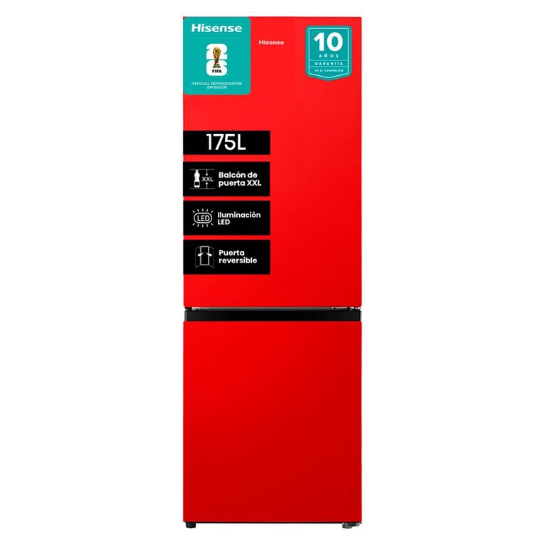 HISENSE Refrigerador Bottom Freezer 165Lts RB215NR