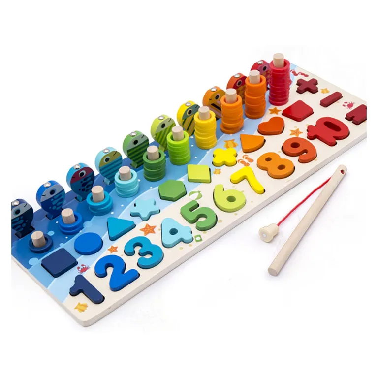 KIDSCOOL Puzle Didactico Multicolor Montessori