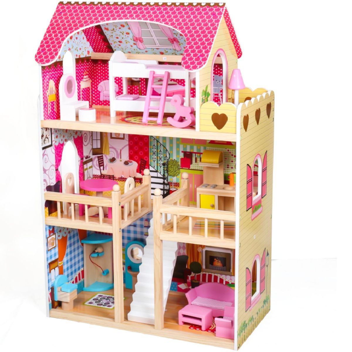 KIDSCOOL - Casa De Muñecas Con Accesorios Anie Kidscool