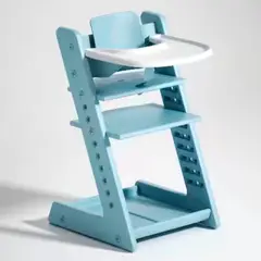 KIDSCOOL - Silla De Comer Milano Azul